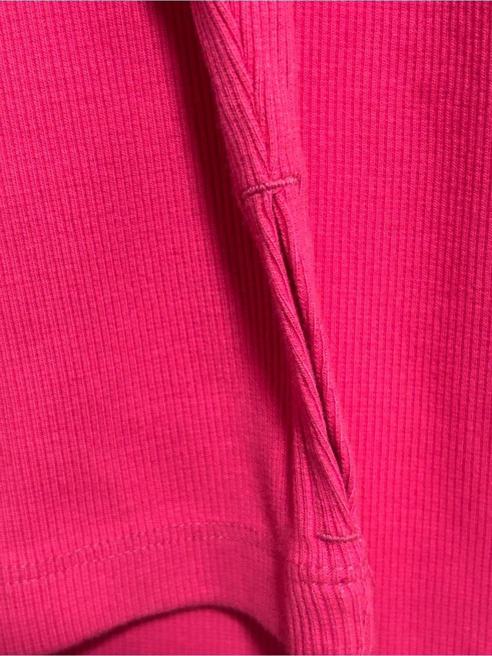 NWT The Drop Hot Pink Button-Front Midi Dress - Picture 3 of 5